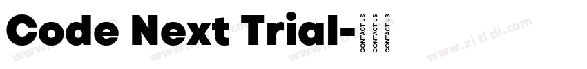 Code Next Trial字体转换